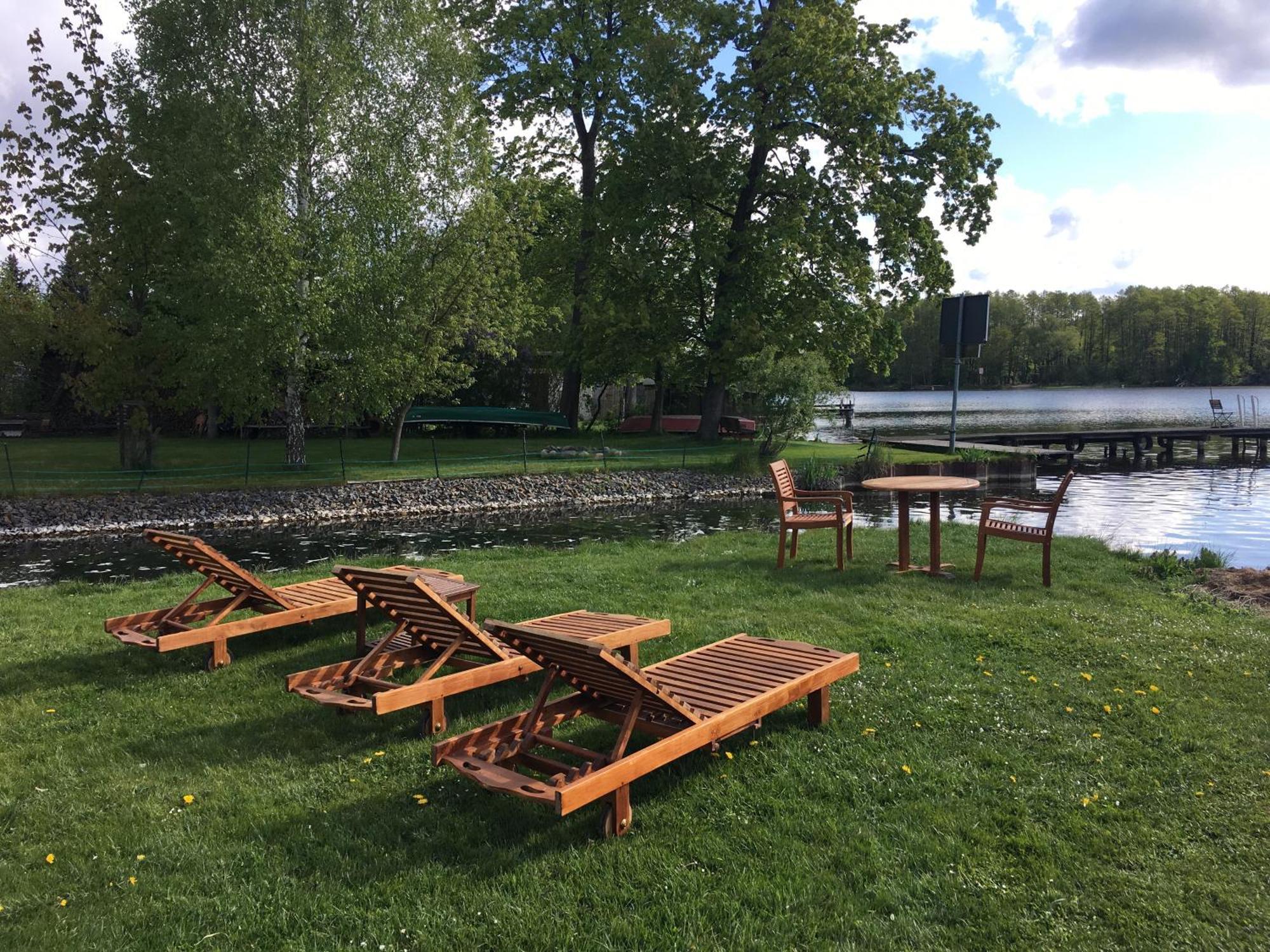 Schoene 3Zimmer Ferienwohnung Direkt Am Baalensee Fürstenberg-Havel Exteriör bild